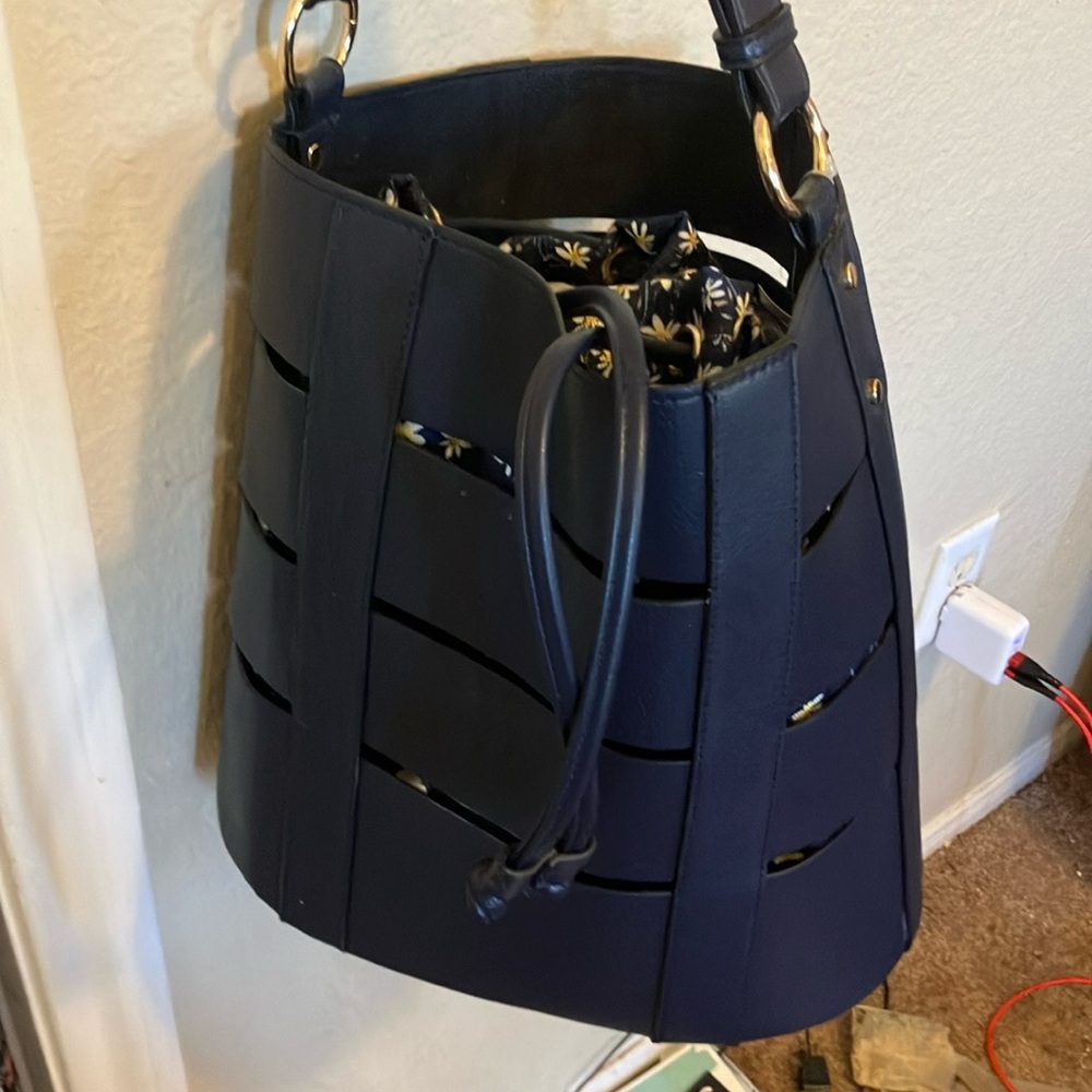 Cato purse navy blue